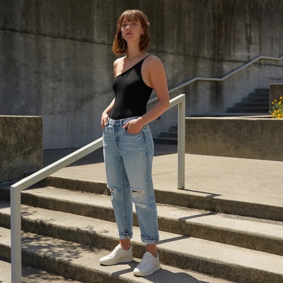 Everlane The Edition 03 Destructed Oversized Jean - Picture 2 of 9